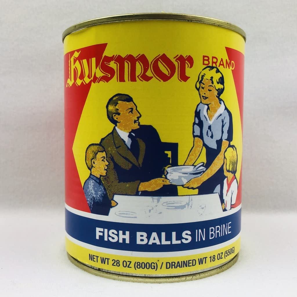 Can of fishballs