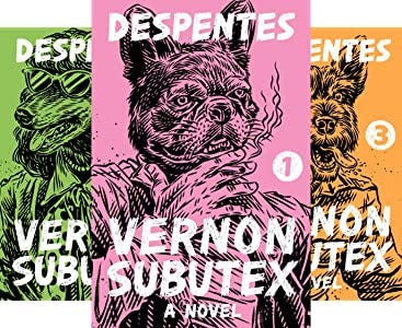 Vernon Subutex trilogy covers